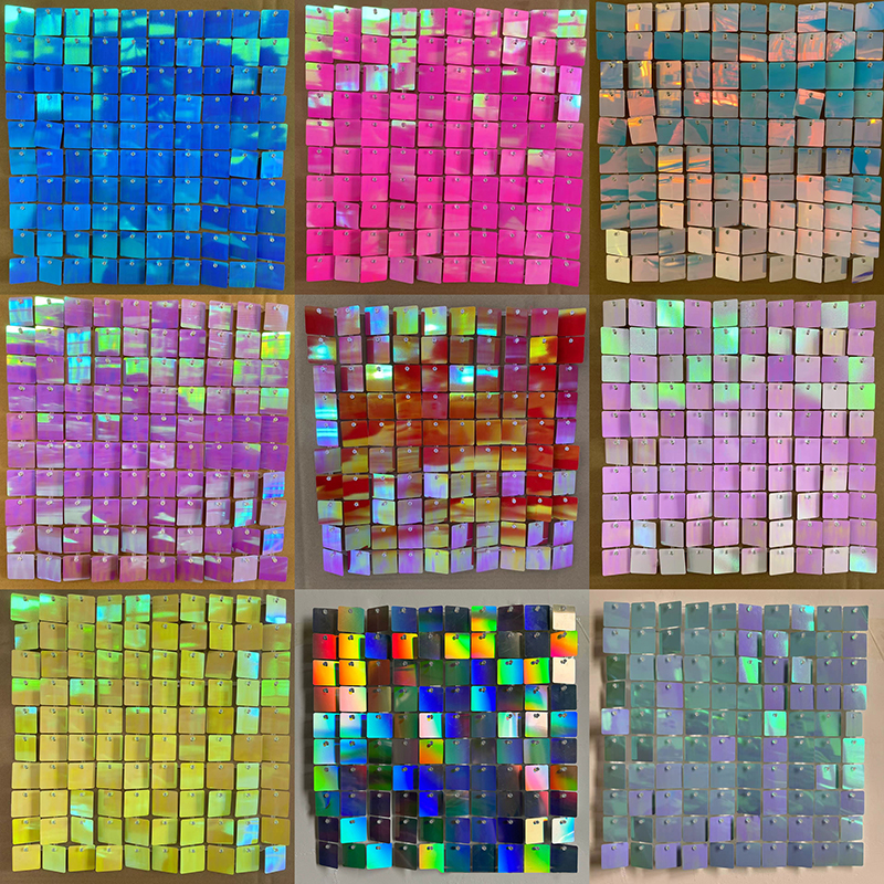 24/30 Square Sequin Panels Gol - Sequin Fabric Panel 评论和价格