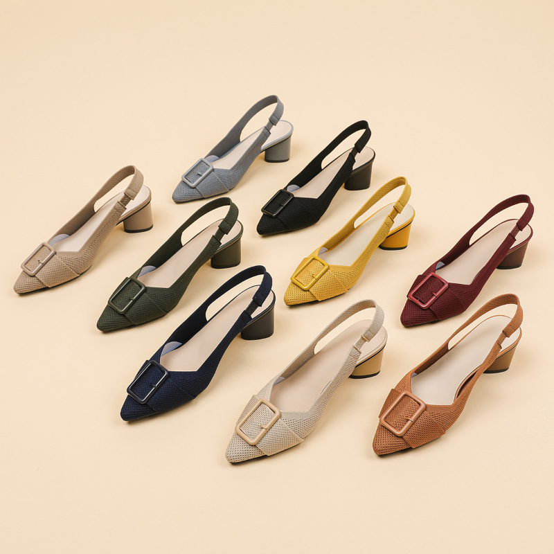 Womens Pointed Toe Knit Hollow - Embellish Knit 评论和价格