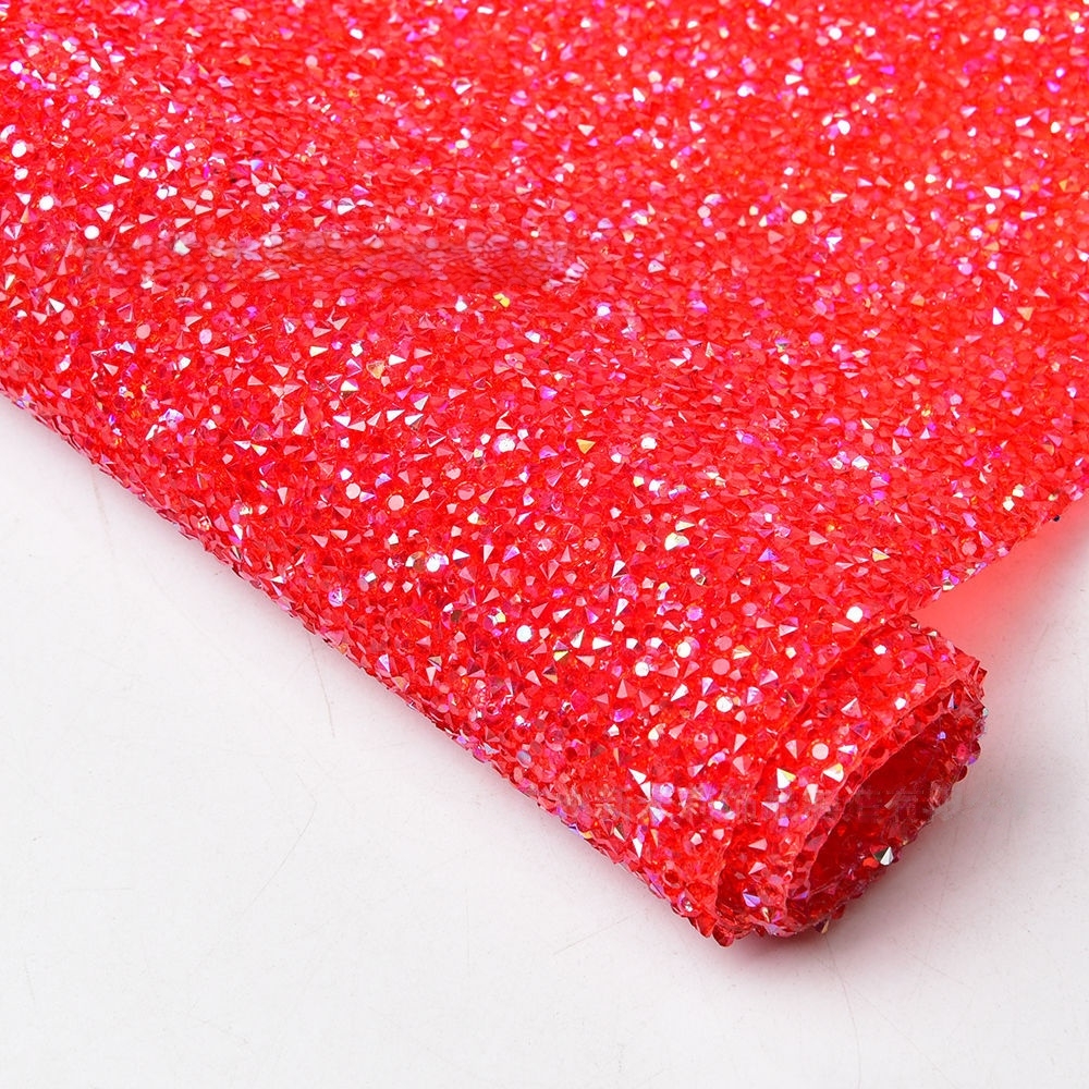 Hot Fix 24*40cm Resin Rhinesto - Hotfix Rhinestone Sheet 评论和价格